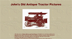 Desktop Screenshot of oldtractorpictures.com