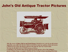 Tablet Screenshot of oldtractorpictures.com